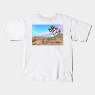 Joshua Tree Vector Painting Kids T-Shirt